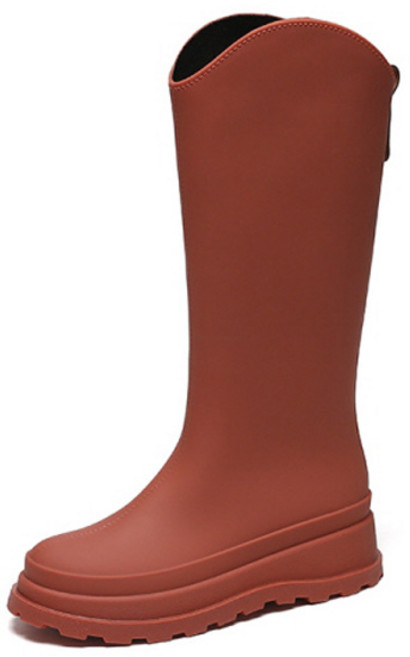 피어니스트 심플 레인부츠 장화