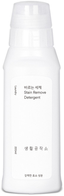 생활공작소 바르는 세제, 220ml, 1개