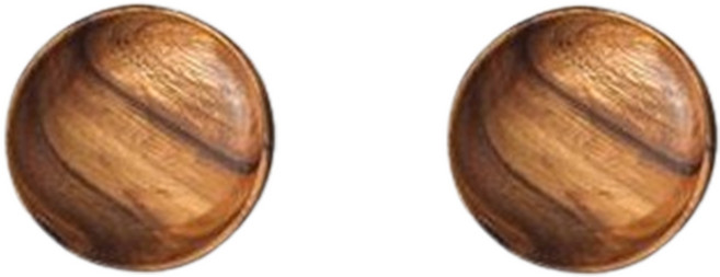 이우아여사 통원목 샐러드볼 소, 우드, 2개