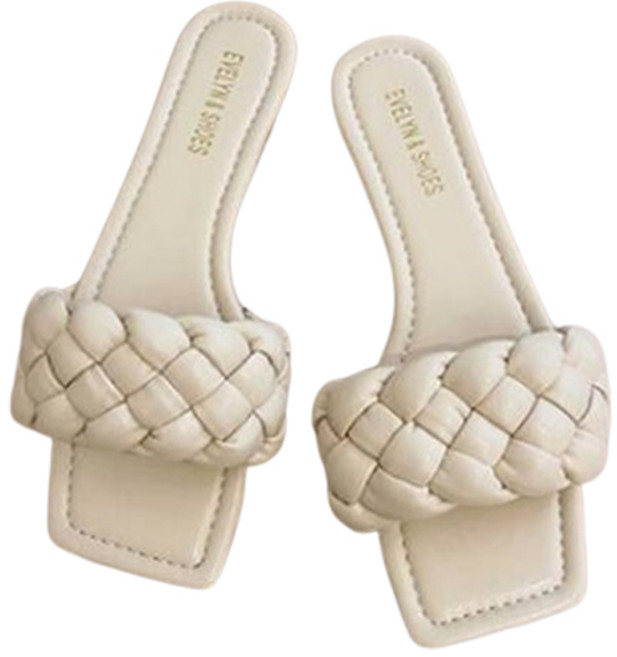피어니스트 여성용 엠보 플립 슬리퍼