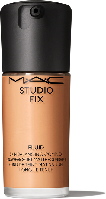 맥 스튜디오 픽스 플루이드 스킨 밸런싱 콤플렉스 롱웨어 소프트 매트 파운데이션 SPF 25 PA++ 30ml, NC35, 1개