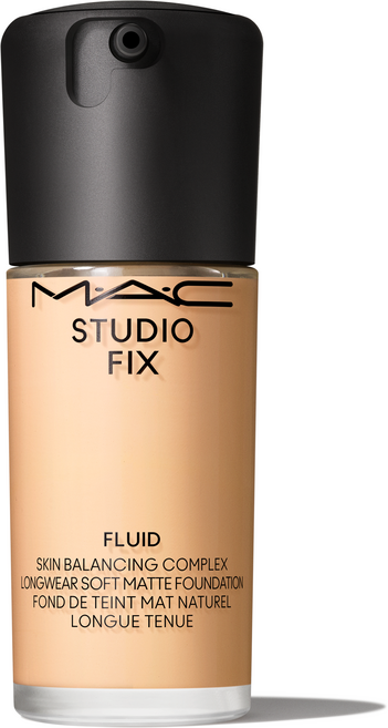 맥 스튜디오 픽스 플루이드 스킨 밸런싱 콤플렉스 롱웨어 소프트 매트 파운데이션 SPF 25 PA++ 30ml, NC20, 1개