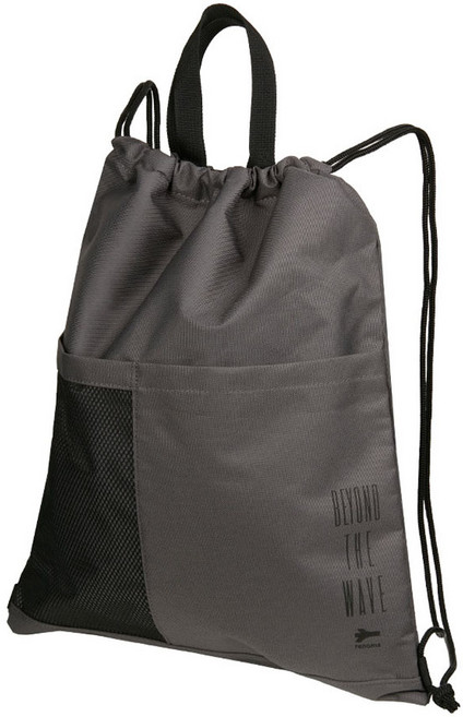 레노마 수영 방수 스트링 백팩 RO-RB2D020-GY, 그레이