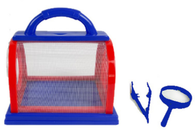 아이비스 곤충 채집 세트 블루, 1세트