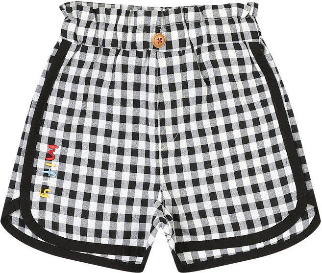 미피키즈 유아용 미피 체크 쇼츠