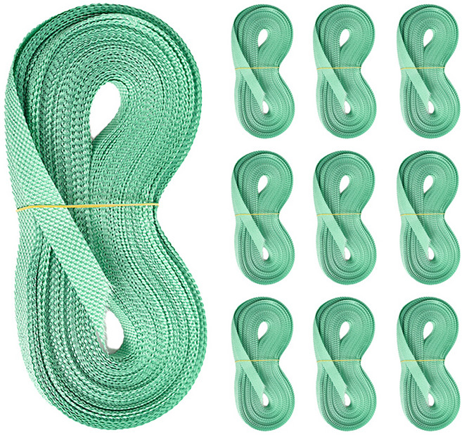 크린메이트 다용도 청소 정리 외줄끈, 그린, 10개
