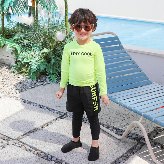 로로샤 아동용 스테이 래쉬가드 + 워터레깅스 + 서프5부팬츠 3p 세트