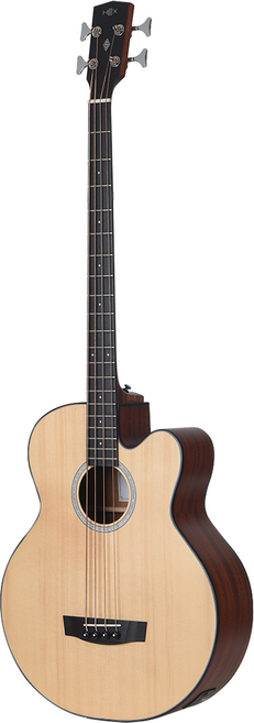 헥스 어쿠스틱 베이스 기타, JB100CE, 네츄럴, 1개