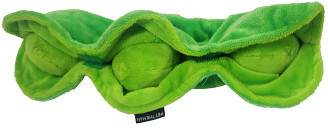 펫더맨 강아지 완두콩 노즈워크 장난감, 그린, 1개