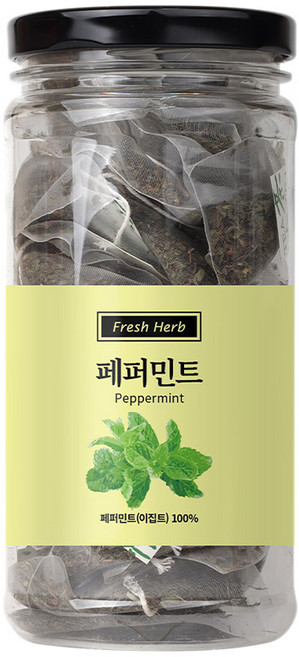 신선약초 페퍼민트 삼각티백, 1g, 20개입, 1개