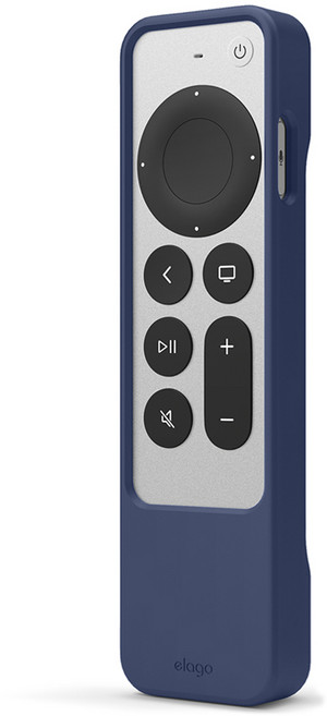 엘라고 R1 2021 애플티비 4K 리모컨 실리콘 케이스, 진 인디고, 1개