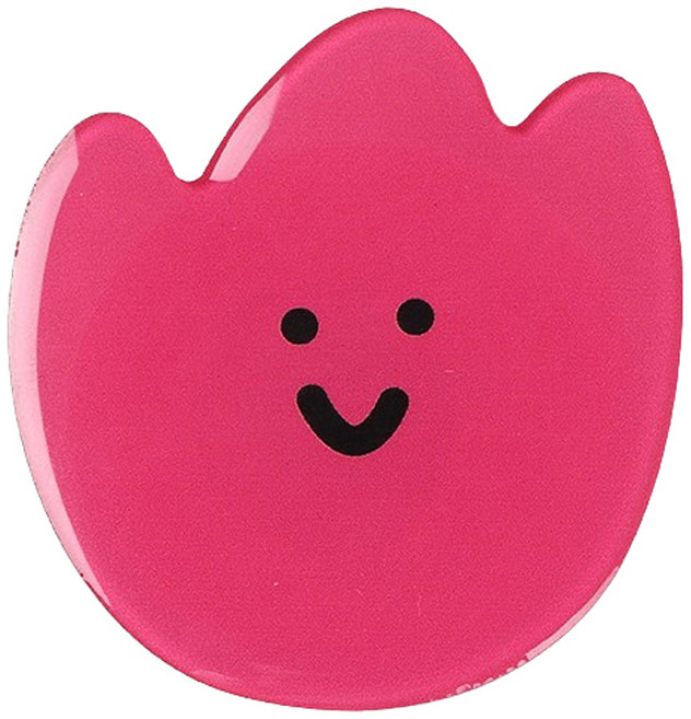 오프유 스마트폰 그립톡, 스마일튤립, 1개