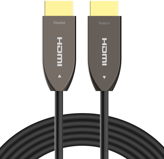 넥스트유 HDMI v2.1 하이브리드 광 케이블 블랙 AOC8805HD8K, 1개, 5m