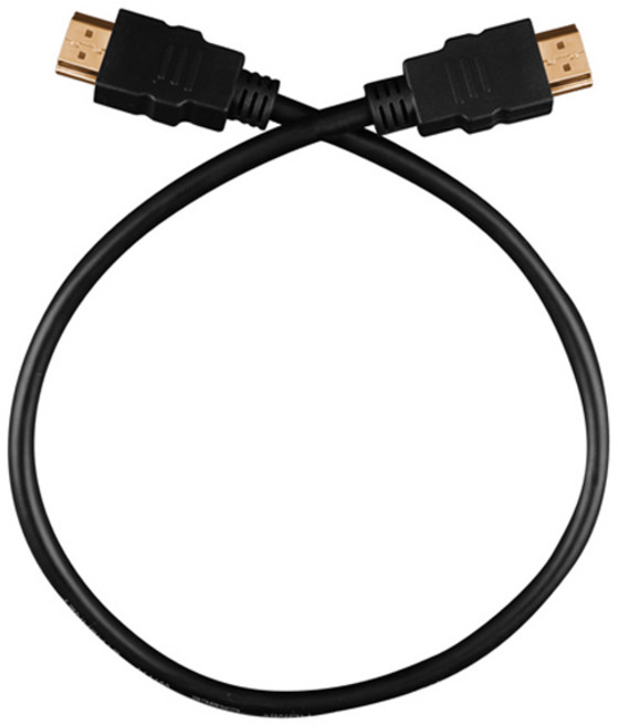 넥스트유 이지넷 유비쿼터스 HDMI v1.4 모니터케이블 블랙 NEXT-10050HDCA, 1개, 50cm