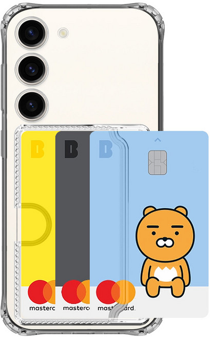 아이엔픽 딕슬러 사이드 카드 풀커버 젤리 휴대폰 케이스