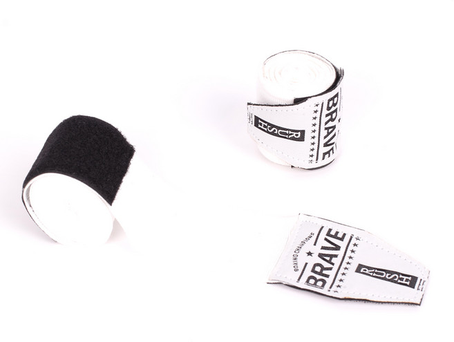 브레이브 러쉬 복싱 핸드랩, 화이트, 2개