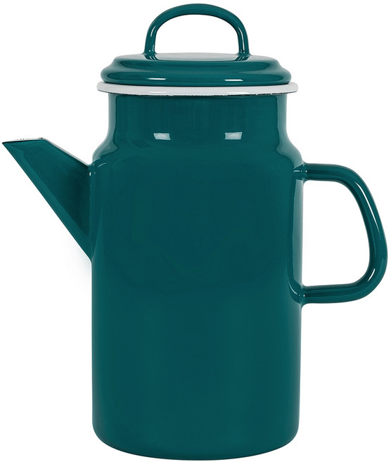 코쿰 법랑 티팟 주전자, 2L, 블루, 1개