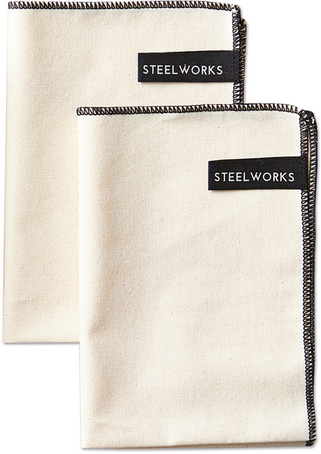 스틸웍스 키친크로스 광목생지 시즈닝용, 혼합색상, 2개