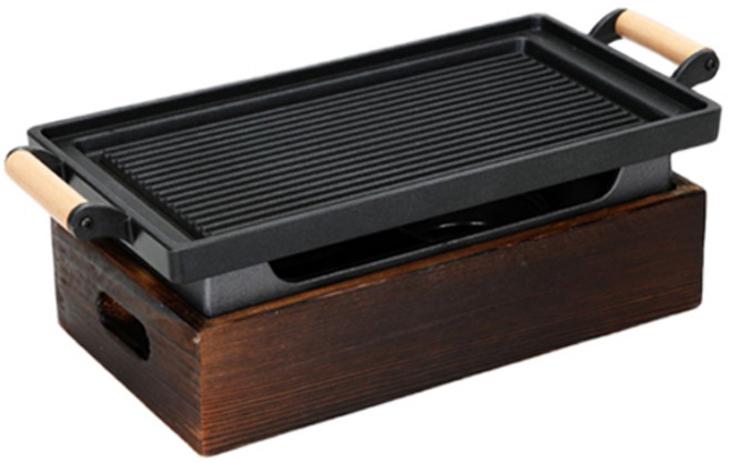 뉴비아 와이드 미니 화로, 33 x 15 cm, 1개