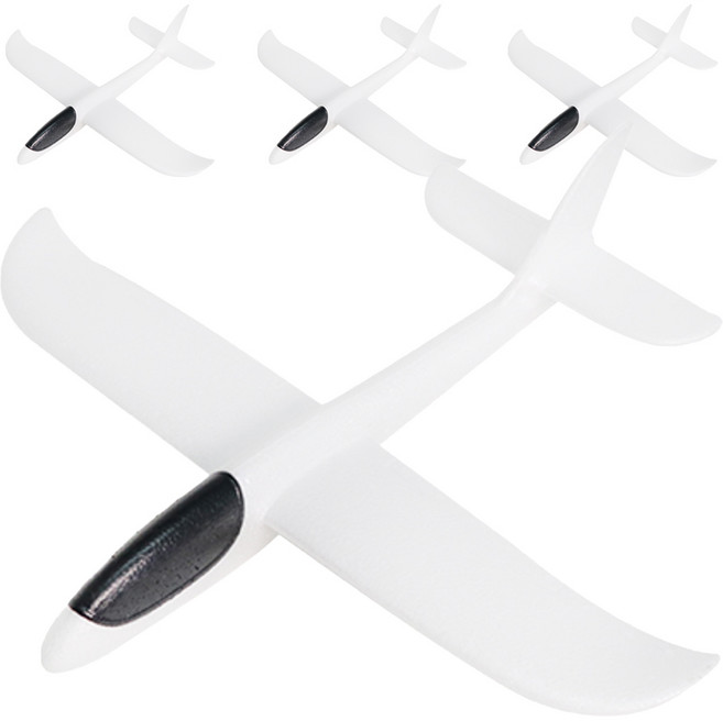 아가플러스 DIY 화이트 폼 글라이더 세트, 혼합색상, 1세트