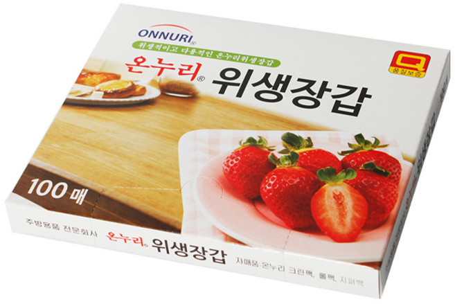 온누리 위생장갑, 100개, 1개