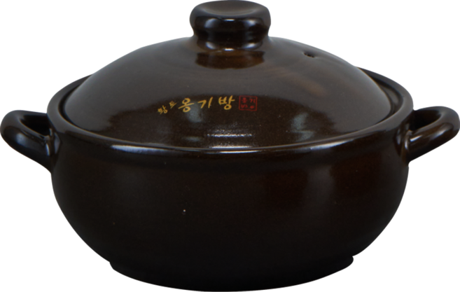 아트웨어 황토 내열 냄비 대, 20.5cm, 1개