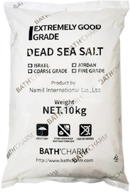 바스참 BK 요르단 사해소금 가는입자, 10kg, 1개