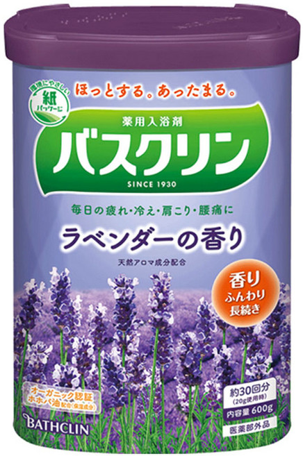 바스크린 입욕제 라벤더향, 600ml, 1개