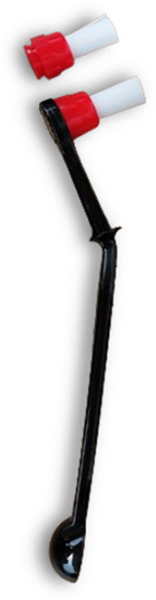 커피보니 커피머신 교체형 청소브러쉬 + 리필솔 세트, 블랙(브러쉬), 1세트