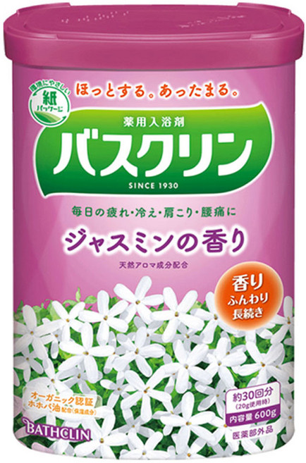 바스크린 입욕파우더 자스민, 600g, 1개