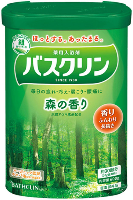 바스크린 산림 입욕파우더 숲의향기, 600g, 1개