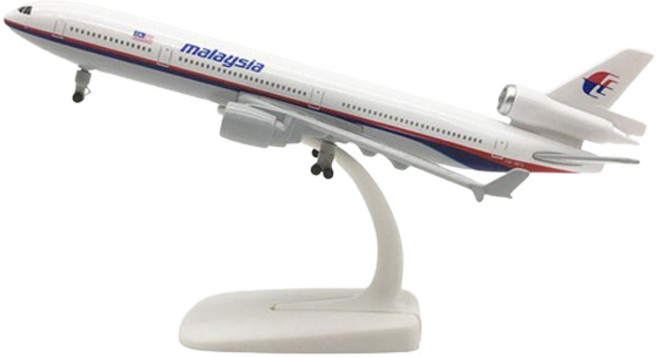 合金壓鑄模型飛機 MD-11 20cm, 馬來西亞航空, 1個