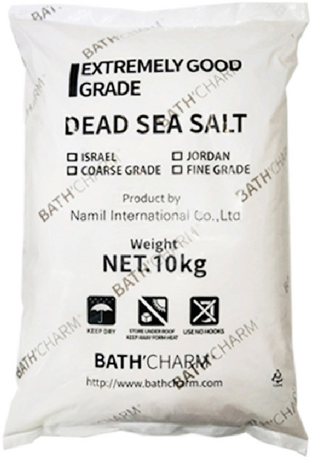 바스참 BK 이스라엘 사해소금 내추럴 가는입자, 10kg, 1개