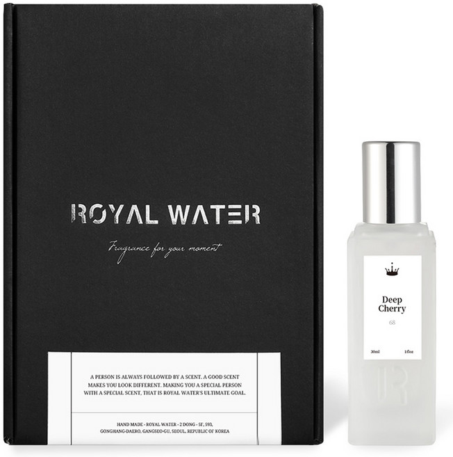로얄워터 엑스트레 드 퍼퓸 68 딥 체리, 1개, 30ml