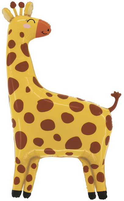 그라보벌룬 은박풍선 정글기린, 혼합색상, 1개