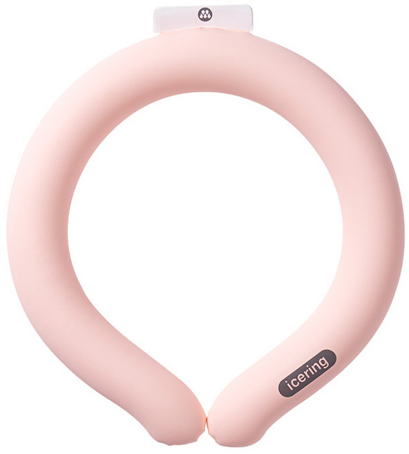 엠팩플러스 아이스링 넥쿨러, 핑크, 1개