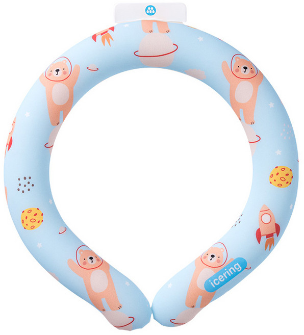 엠팩플러스 아이스링 넥쿨러, 블루베어, 1개