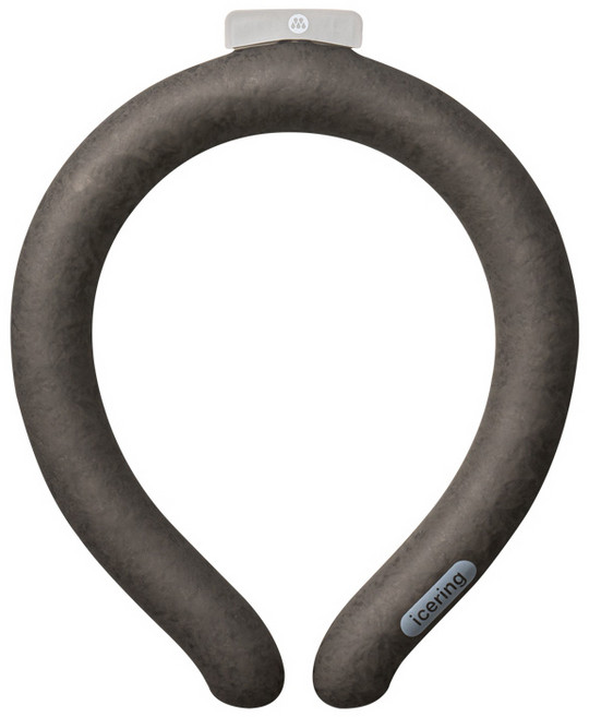 엠팩플러스 아이스링 넥쿨러, 블랙, 1개