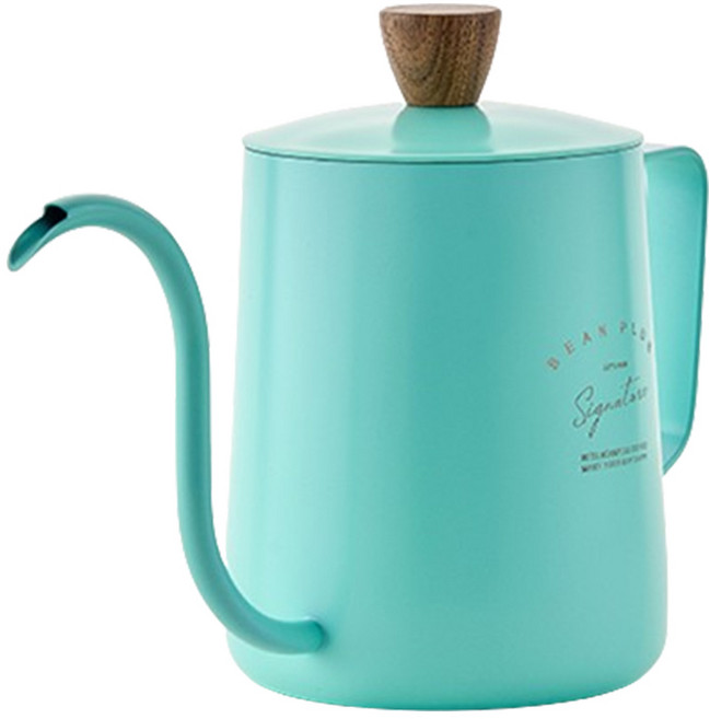 BEANPLUS 經典鵝頸咖啡手沖壺 薄荷綠, 600ml, 1個, 單品