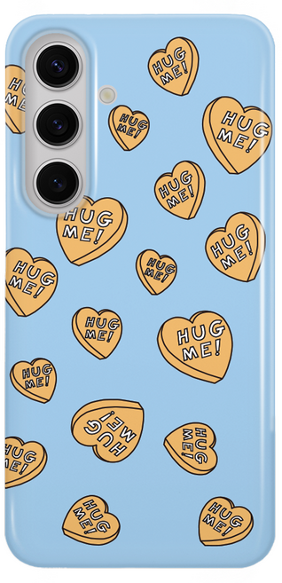 이루다 허그미 샤이닝 유광 슬림 하드 휴대폰 케이스