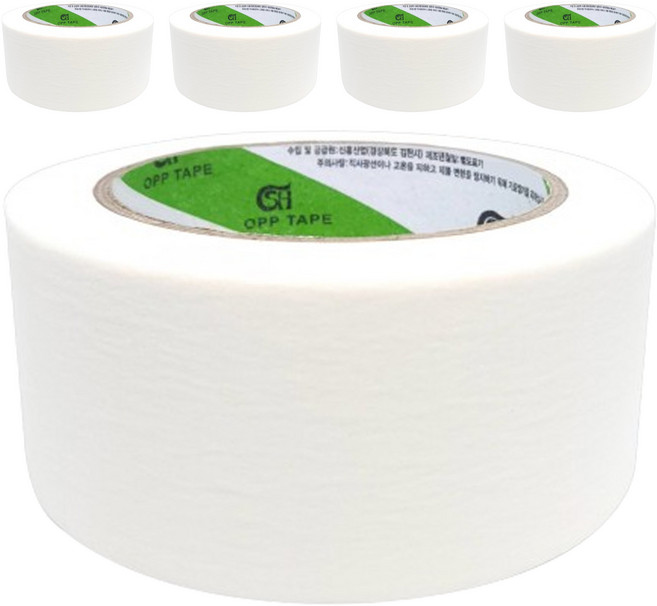 신흥테이프 마스킹테이프 48mm x 40m, 5개