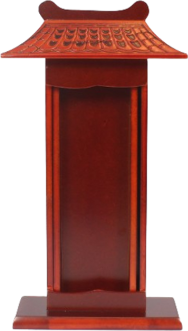 국산 색동다리 지방틀 제사용 위패, 1개