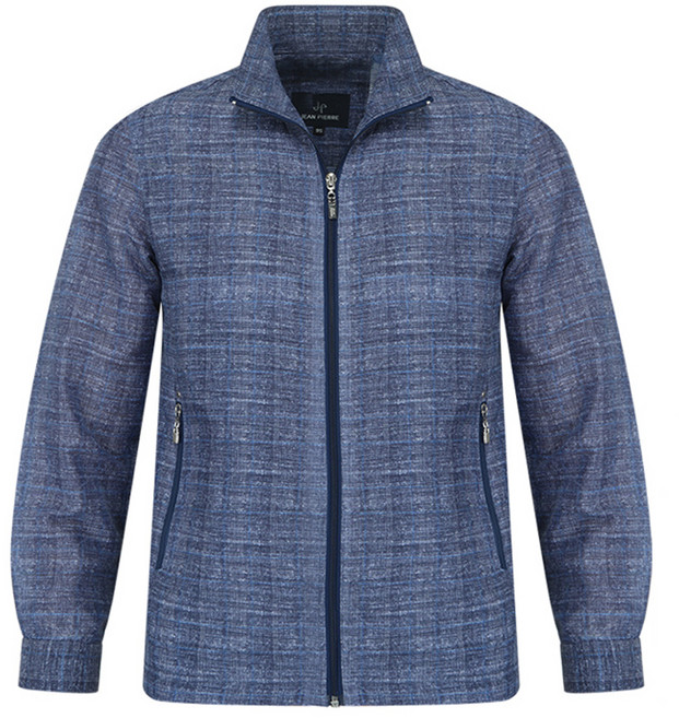 쟌피엘 남성용 페라어스 JP 홀체크 통풍 여름 골프점퍼 COM4DJ6407