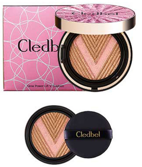 끌레드벨 글로우파워 리프트 V 쿠션 13g, 21호, 2개