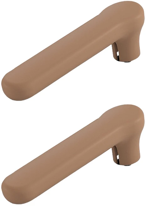 아리코 실리콘 문손잡이 커버 2p, 브라운 - 쿠팡