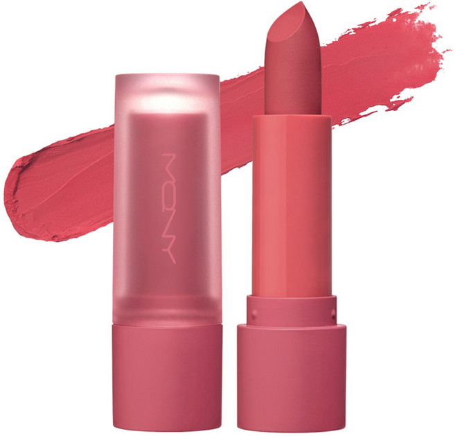 맥퀸뉴욕 파우더 매트 립스틱, 1개, 02스팀로즈