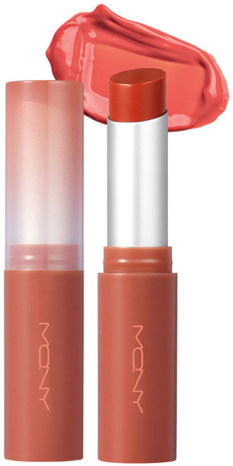 맥퀸뉴욕 글로우 멜팅 립스틱, 03 피치퍼지, 3.5g, 1개