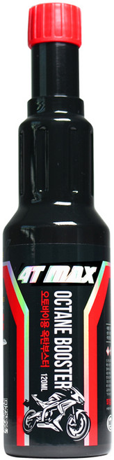 4T MAX 오토바이용 옥탄부스터 연료첨가제 가솔린, 가솔린/휘발유, 1개