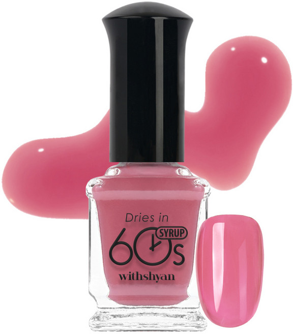 위드샨 60초 매니큐어, M148버니시럽, 9ml, 1개