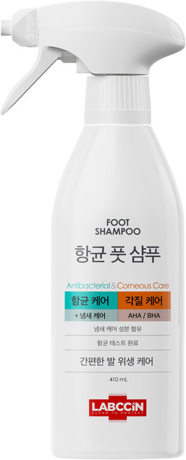 랩신 항균 풋샴푸, 1개입, 1개, 410ml